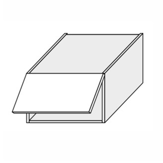 Кухонная секция Мери верхняя 45ВА/360 1дв Антресоль Газ Лифт MR-242W/9003gl MiroMark Кухонная секция Мери верхняя 45ВА/360 1дв Антресоль Газ Лифт MR-242W/9003gl MiroMark