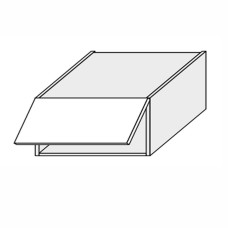 Кухонная секция Глори верхняя 80ВА/360 1дв Антресоль Газ Лифт GL-280W/01 MiroMark