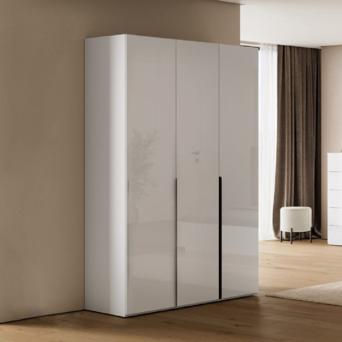 Шкаф 3Дв без зеркала Мила / Mila Глянец Белый MiroMark MA-23-WB