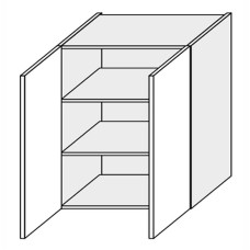 Кухонная секция Винтаж верхняя 80В/720 2дв VN-480W/9003 MiroMark