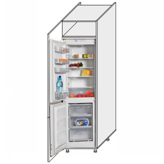 Кухонная секция Мери Пенал 60ПХ/2320 Холодильник MR-862W/9003gl MiroMark Кухонная секция Мери Пенал 60ПХ/2320 Холодильник MR-862W/9003gl MiroMark