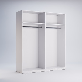 Шафа Корпус 4Дв Ідея / Idea Глянець Білий MiroMark ID-14-WB