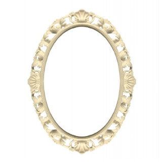 Рама Декоративная неокрашенная Одажио / Odagio MiroMark MR-86-SR