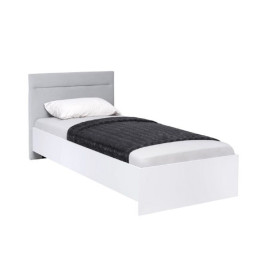 Кровать с каркасом 0,9х2,0 Фемели / Family Глянец Белый MiroMark FM-33-WB