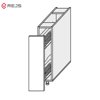 Кухонная секция нижняя Миллениум 20НК/820 Карго Pro Rejs ML-022W/9003 MiroMark