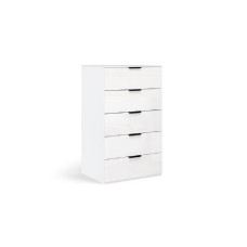 Комод 5Ящ Мила / Mila Глянец Белый MiroMark MA-65-WB