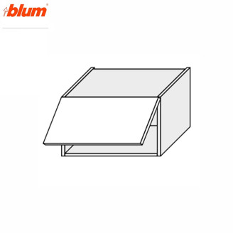 Кухонна секція Мері верхня 60В/450 Aventos Pro Blum MR-361W/9003gl MiroMark