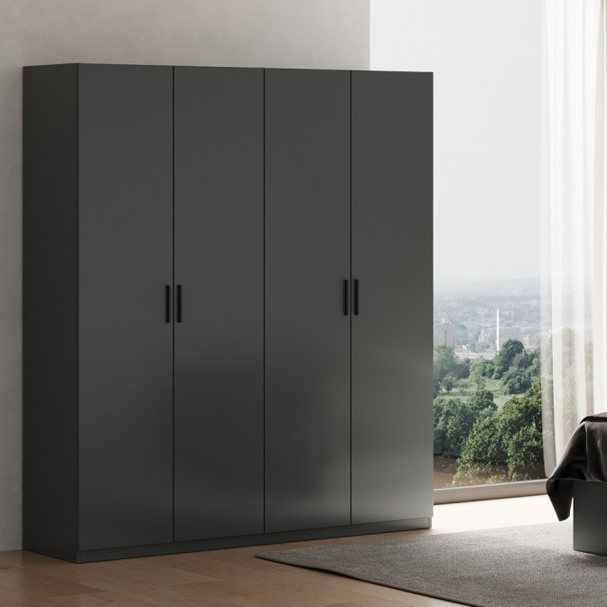 Шкаф Доминика 4Дв без зеркал MiroMark купить