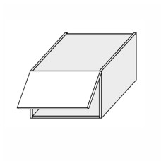 Кухонная секция Миллениум WG верхняя 45ВА/360 1дв Антресоль Газ Лифт ML-242W/01 MiroMark