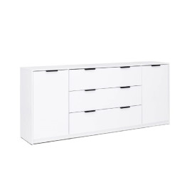 Комод 2Дв 3Ящ Рома Колор / Roma Color Глянец Белый MiroMark RС-162-WB