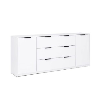 Комод 2Дв 3Ящ Рома Колор / Roma Color Глянец Белый MiroMark RС-162-WB