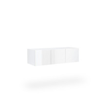 Антресоль 3Дв Мила / Mila Глянец Белый MiroMark MA-03-WB