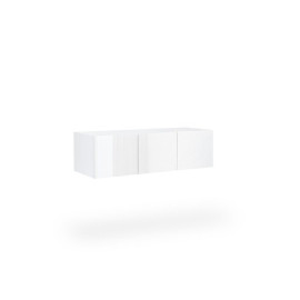 Антресоль 3Дв Мила / Mila Глянец Белый MiroMark MA-03-WB