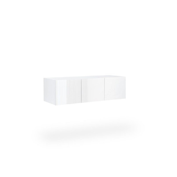 Антресоль 3Дв Мила / Mila Глянец Белый MiroMark MA-03-WB