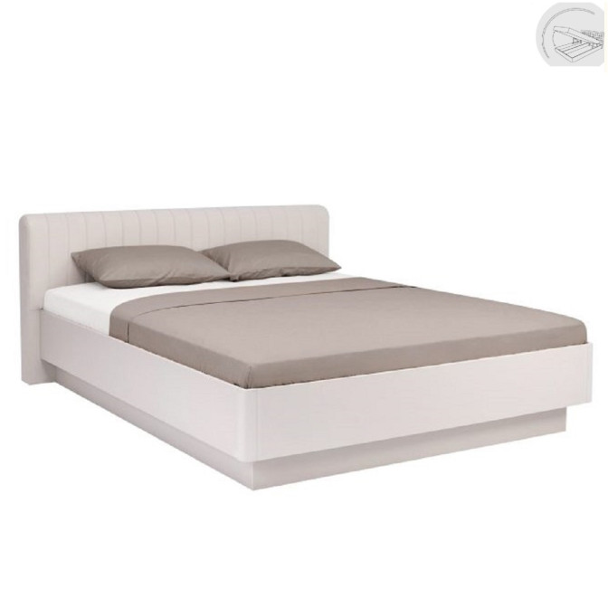 Кровать с подъёмным механизмом 1,8x2,0 Лори / Lory Глянец Кашемир MiroMark LR-48-GC