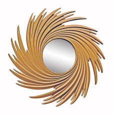 Дзеркало Хепрі / Khepri Золото MiroMark MR-93-GL