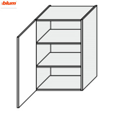 Кухонная секция Винтаж верхняя 50В/900 1дв Pro Blum VN-551W/9003 MiroMark