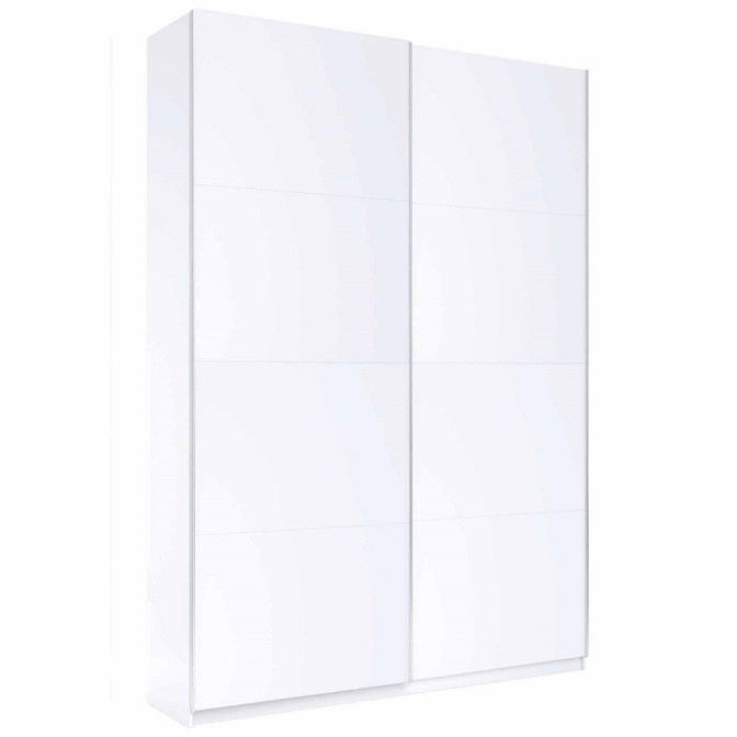 Шкаф-купе 1,5x2,4 Бартон / Barton Супер Мат Белый MiroMark BT-83-WM