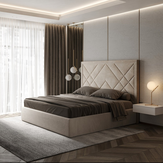 Кровать Мягкая обивка 1,8х2,0 Вива / Viva MiroMark SF-38-VV