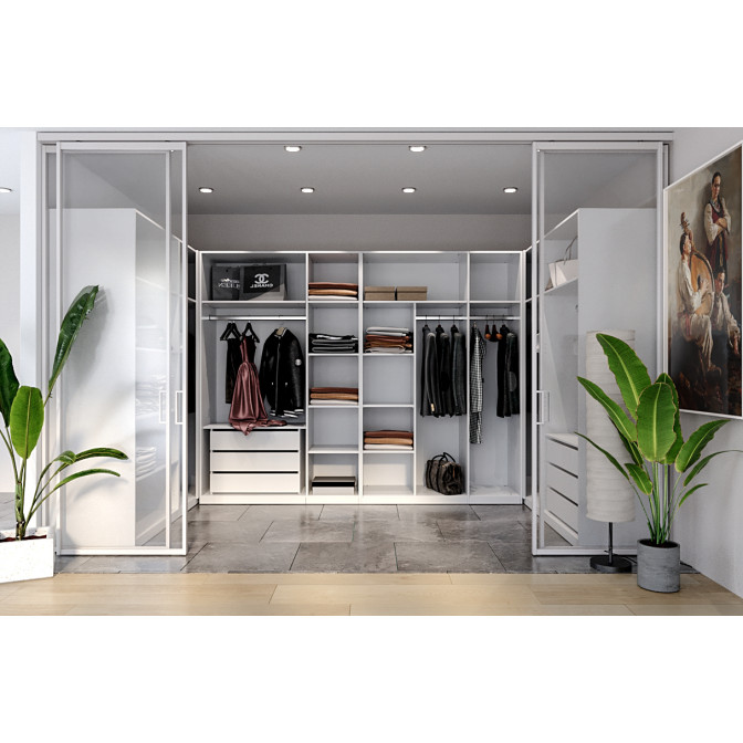 Шкаф Корпус 2Дв Идея / Idea Глянец Белый MiroMark ID-12-WB