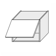 Кухонная секция Миллениум верхняя 40В/360 1дв Газ Лифт ML-140W/9003 MiroMark