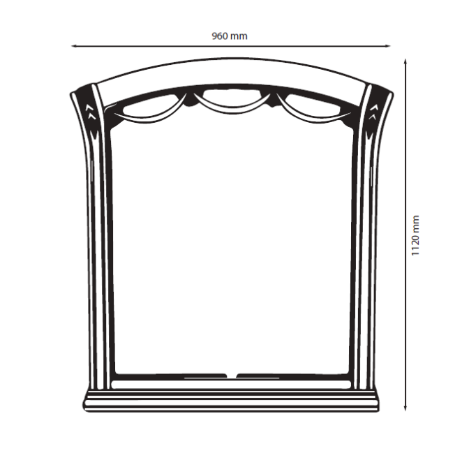 Зеркало Роселла MiroMark купить