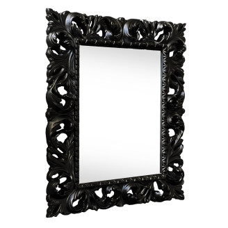 Зеркало 1000x800 Пиония / Pionia Чёрный MiroMark MR-81-BL