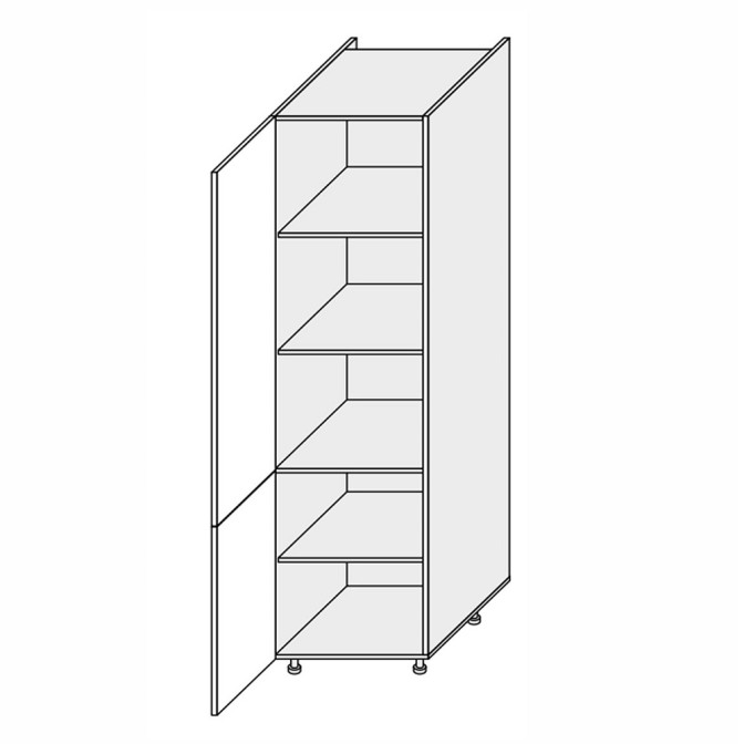 Кухонная секция Мери Пенал 60П/2140 MR-760W/9003gl MiroMark