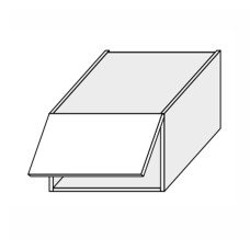 Кухонная секция Миллениум верхняя 40ВА/360 1дв Антресоль Газ Лифт ML-240W/9003 MiroMark