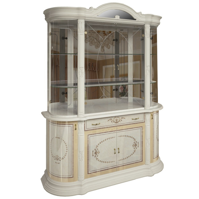 Сервант 4Дв Чикаго / Chicago Радика Беж MiroMark CH-14-RB/WB