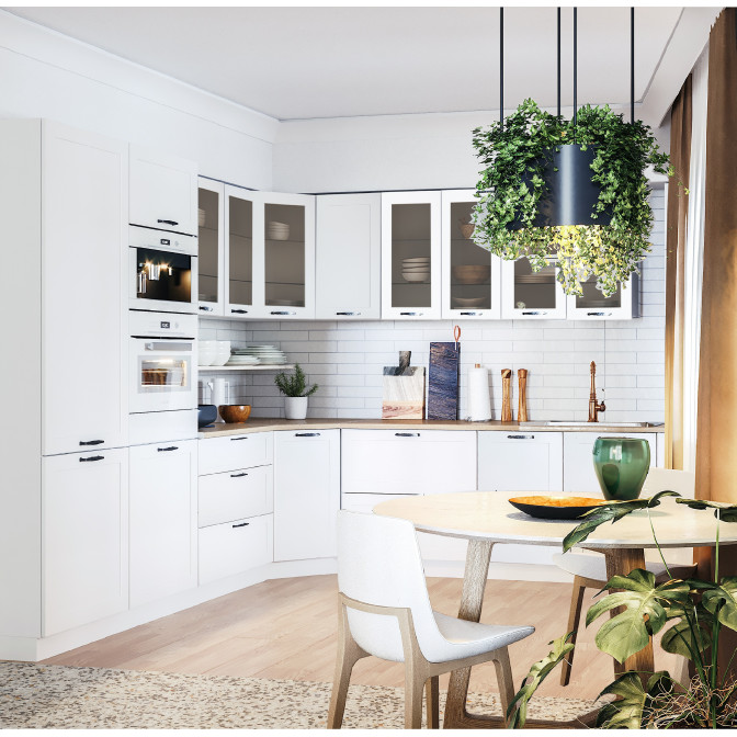 Кухня Вінтаж 4,8 м 900 Вітрина Pro MiroMark