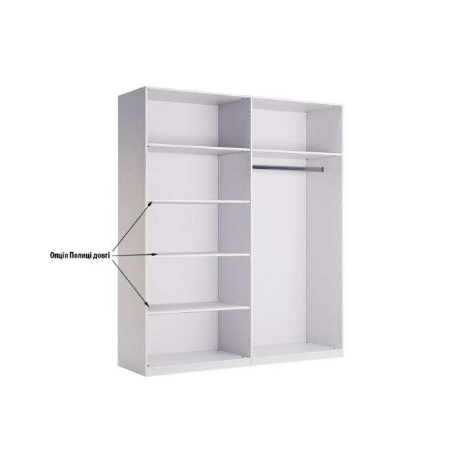 Шкаф Империя 4дв без зеркала MiroMark купить