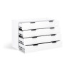Комод 4Ящ Мила / Mila Глянец Белый MiroMark MA-64-WB