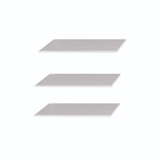 Полки короткие 3шт для Шкафа 3Дв стандарт  +  Олимпия, Виктория, Ева 4Дв  +  Линц 3*5Дв / MiroMark OP-05-WB