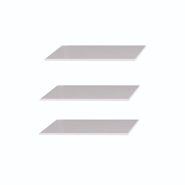 Полки короткие 3шт для Шкафа 3Дв стандарт  +  Олимпия, Виктория, Ева 4Дв  +  Линц 3*5Дв / MiroMark OP-05-WB