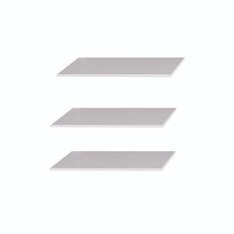 Полиці короткі 3шт для Шафи 3Дв стандарт  +  Олімпія, Вікторія, Єва 4Дв  +  Лінц 3*5Дв / MiroMark OP-05-WB