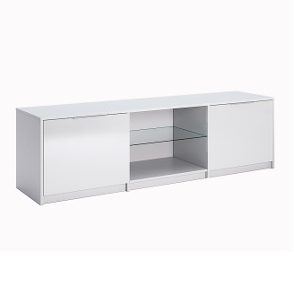 Тумба ТВ Рома / Roma Глянец Белый MiroMark RM-160-WB