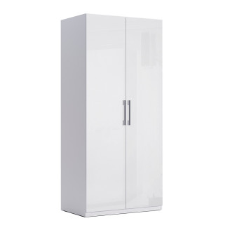 Шафа 2Дв без дзеркал Фемелі / Family Глянець Білий MiroMark FM-12-WB
