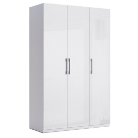 Шкаф 3Дв без зеркал Фемели / Family Глянец Белый MiroMark FM-23-WB