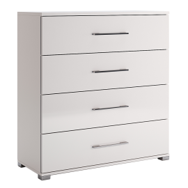 Комод 4Ящ Фемели Джуниор / Family Junior Глянец Белый MiroMark FM-174-WB