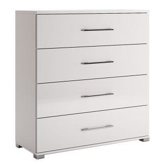 Комод 4Ящ Фемели Джуниор / Family Junior Глянец Белый MiroMark FM-174-WB