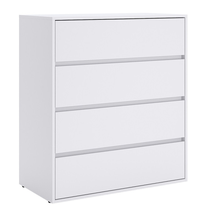 Комод 4Ящ Тибо / Tibo Супер Мат Белый MiroMark TB-64-WM