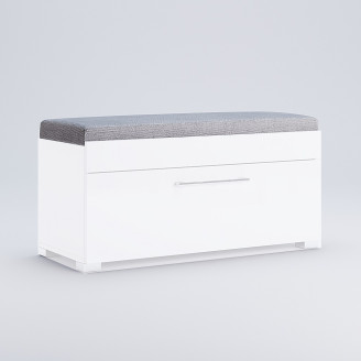 Опція М'яка частина Тумби 1Дв Аманда / Amanda Глянець Білий MiroMark AN-91-WB