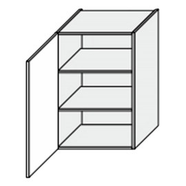 Кухонна секція Мері верхня 45В/900 1дв MR-541W/9003gl MiroMark