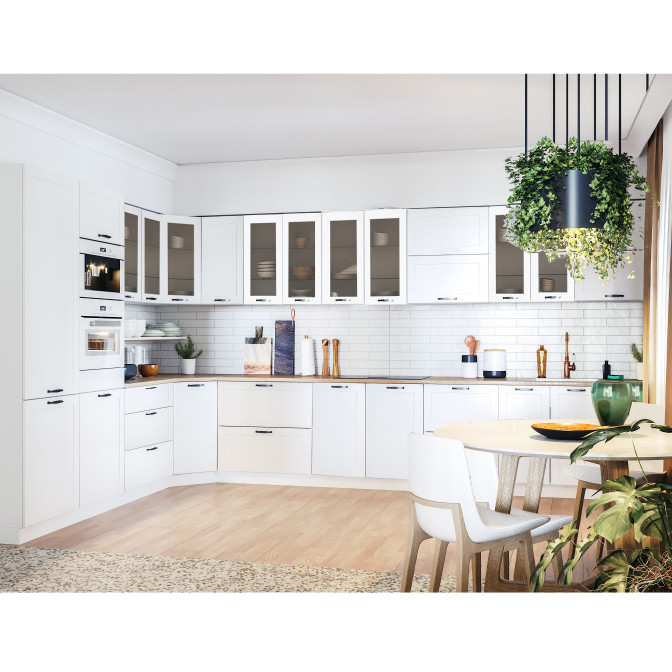 Кухня Винтаж 6,4 м В 900 Витрина Pro MiroMark