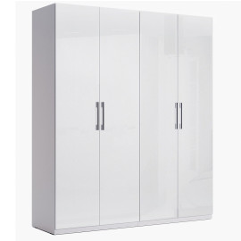 Шкаф 4Дв без зеркал Фемели / Family Глянец Белый MiroMark FM-24-WB