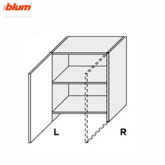 Кухонна секція Міленіум WG верхня 60ВВТ/690 1дв Телескоп Pro Blum Права ML-471W/01R MiroMark