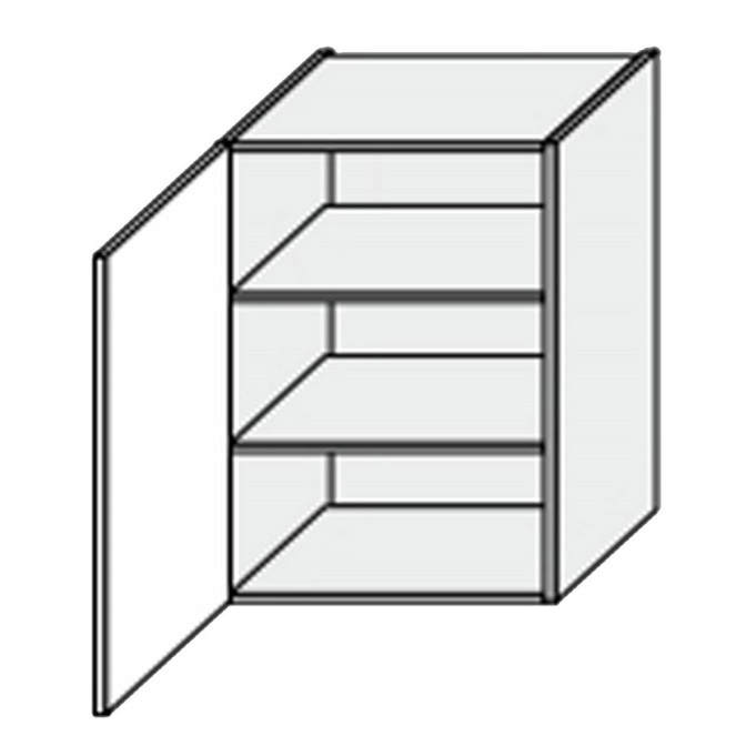 Кухонная секция Валенсия верхняя 60В/900 1дв VL-560W/9003 MiroMark