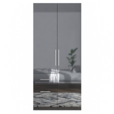 Шкаф 2Дв 3Ящ Магнум / Magnum Глянец Антрацит MG-12-AN