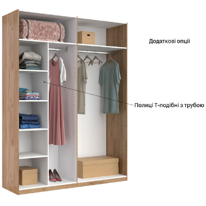 Шкаф 4Дв без зеркала Меги / Megy Глянец Шиншила Серая MiroMark MG-24-GG